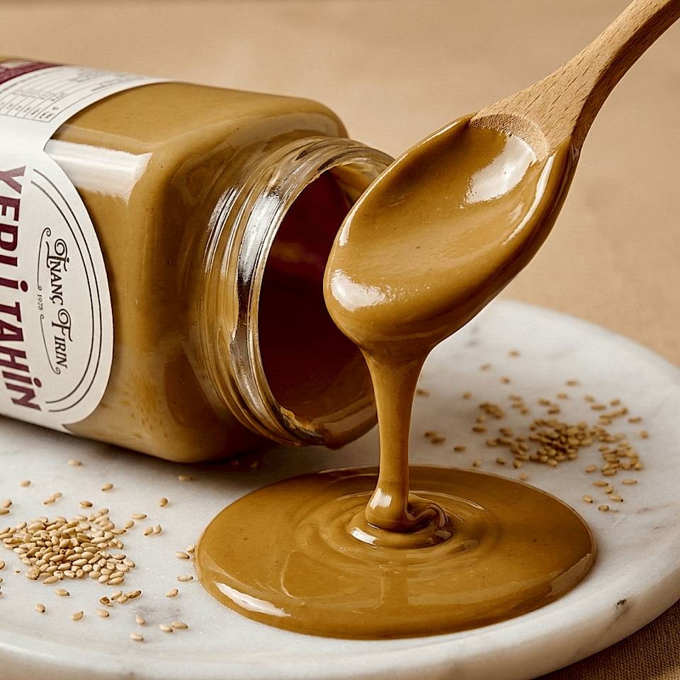 Yerli Tahin 1 Kg - Gökova Susamından Taş Değirmen Üretimi - Katkısız