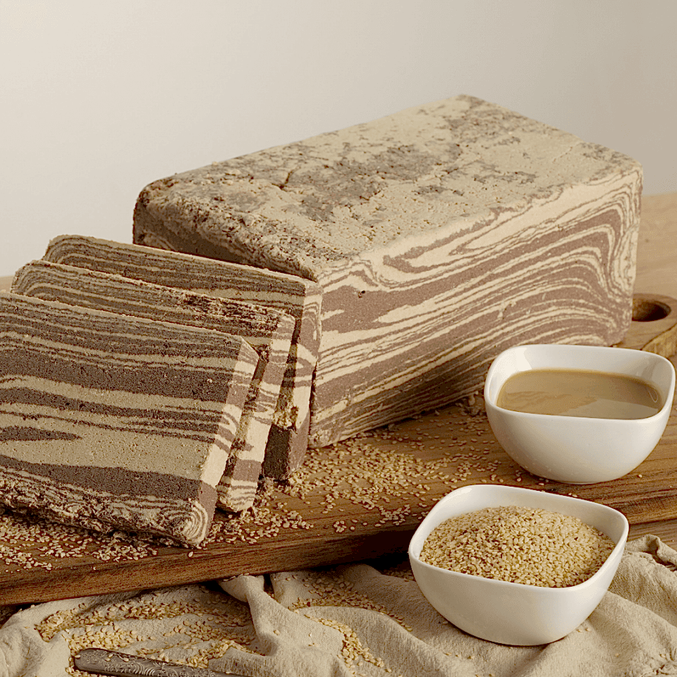 Kakaolu Tahin Helvası 1 Kg - Doğal Kakao ve Yerli Tahin Lezzeti