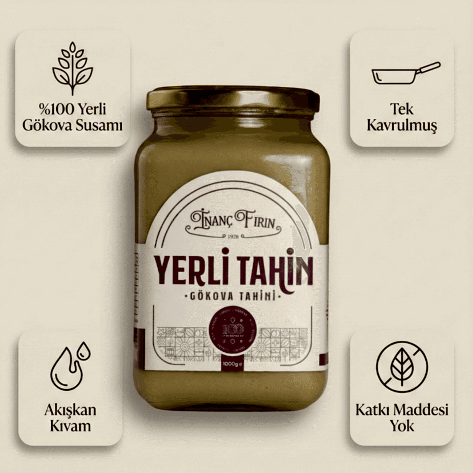 Yerli Tahin 1 Kg x 4 Adet