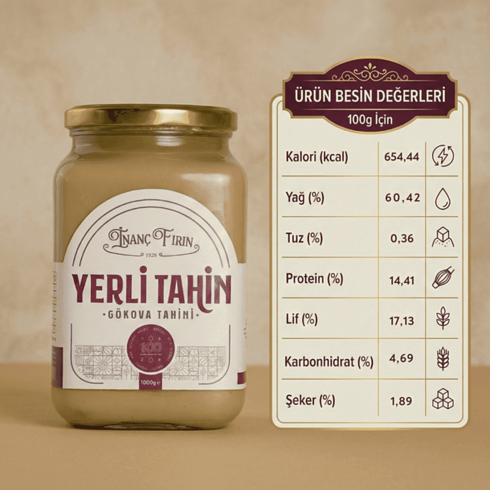 Yerli Tahin 1 Kg x 4 Adet