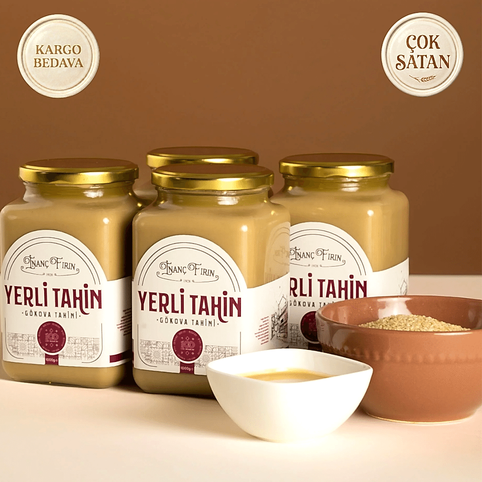 Yerli Tahin 1 Kg x 4 Adet