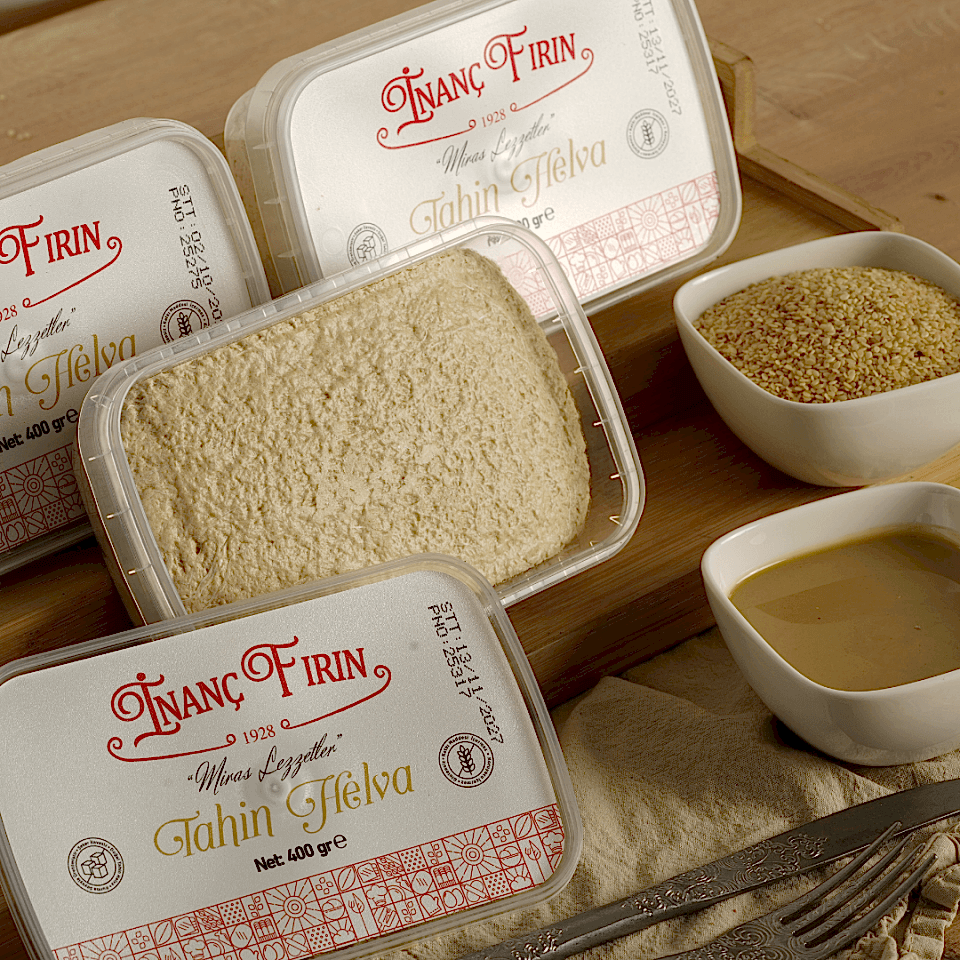 Şeker İlavesiz Sade Helva 3'lü Set -  (3 x 400 gr)