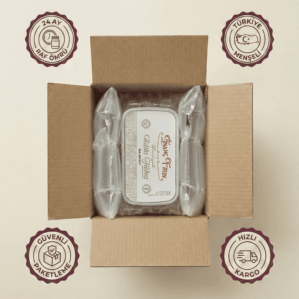 Şeker İlavesiz Sade Helva 3'lü Set -  (3 x 400 gr)