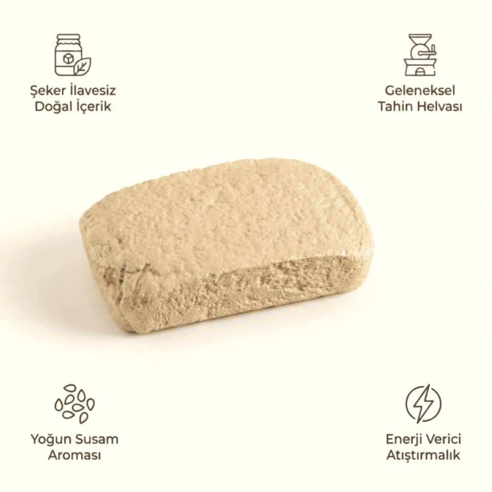 Şeker İlavesiz Sade Helva 3'lü Set -  (3 x 400 gr)