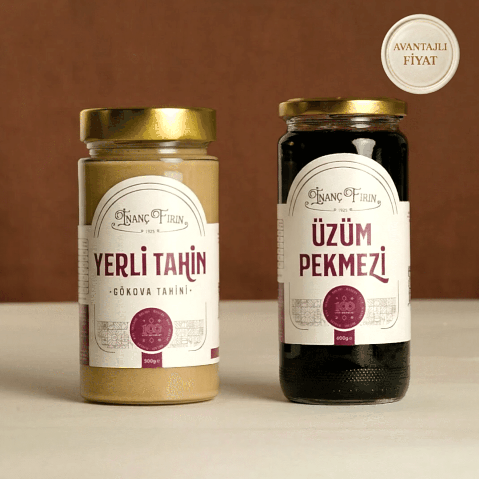 Birlikte Güzeliz : Yerli Tahin (500 gr) & Üzüm Pekmezi (600 gr)