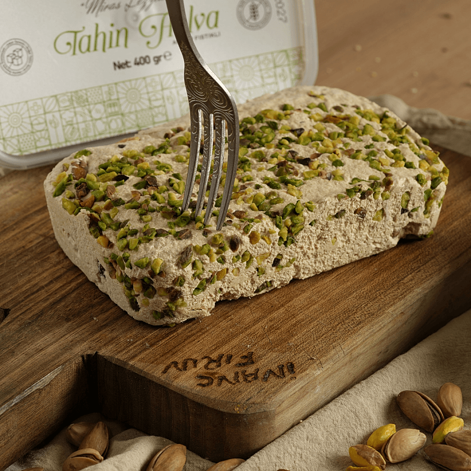 Şeker İlavesiz Fıstıklı Helva 3'lü Set -  (3 x 400 gr)