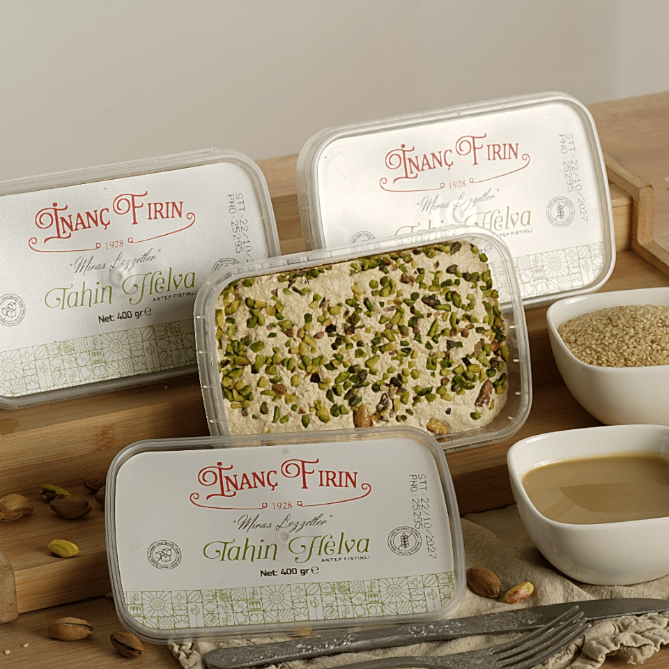 Şeker İlavesiz Fıstıklı Helva 3'lü Set -  (3 x 400 gr)