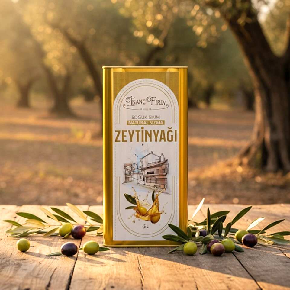 Doğal Sızma Zeytinyağı – 5 Litre