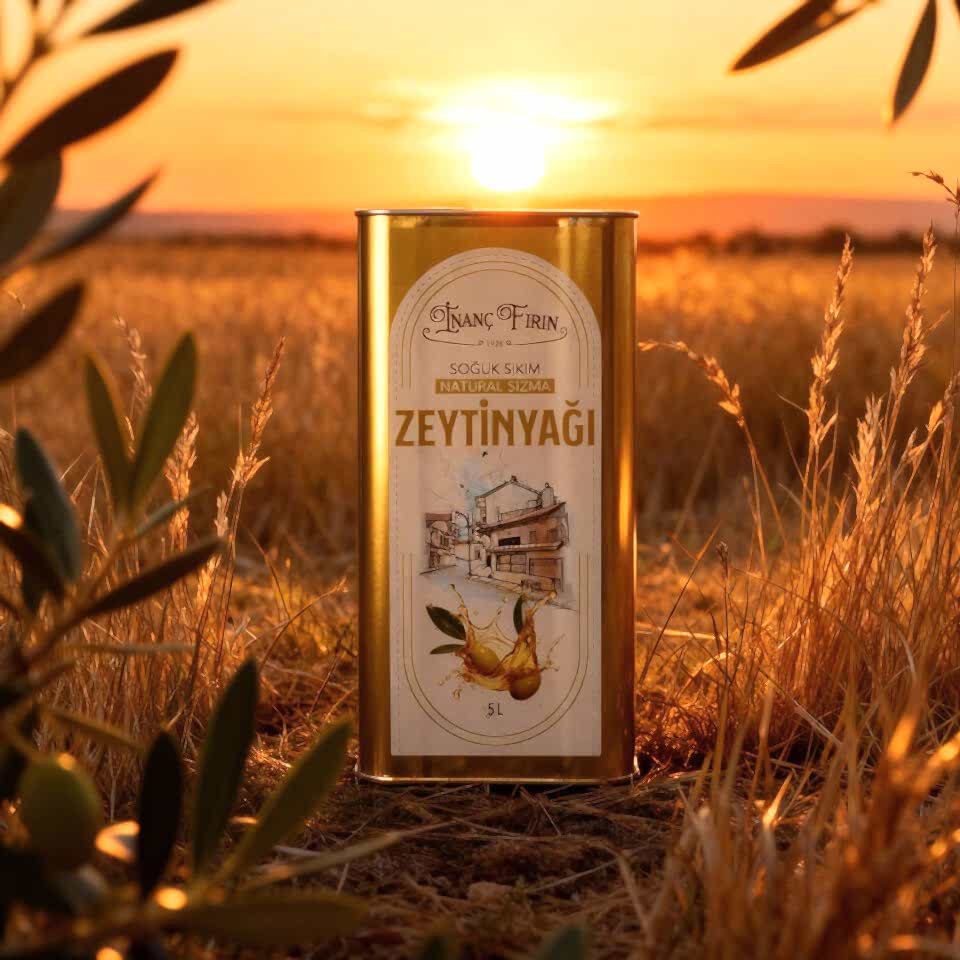 Doğal Sızma Zeytinyağı – 5 Litre