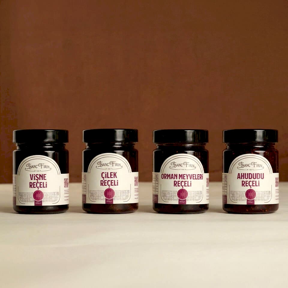 Reçel Tadım Paketi – 4’lü Geleneksel Lezzet Seti (400 gr x 4)
