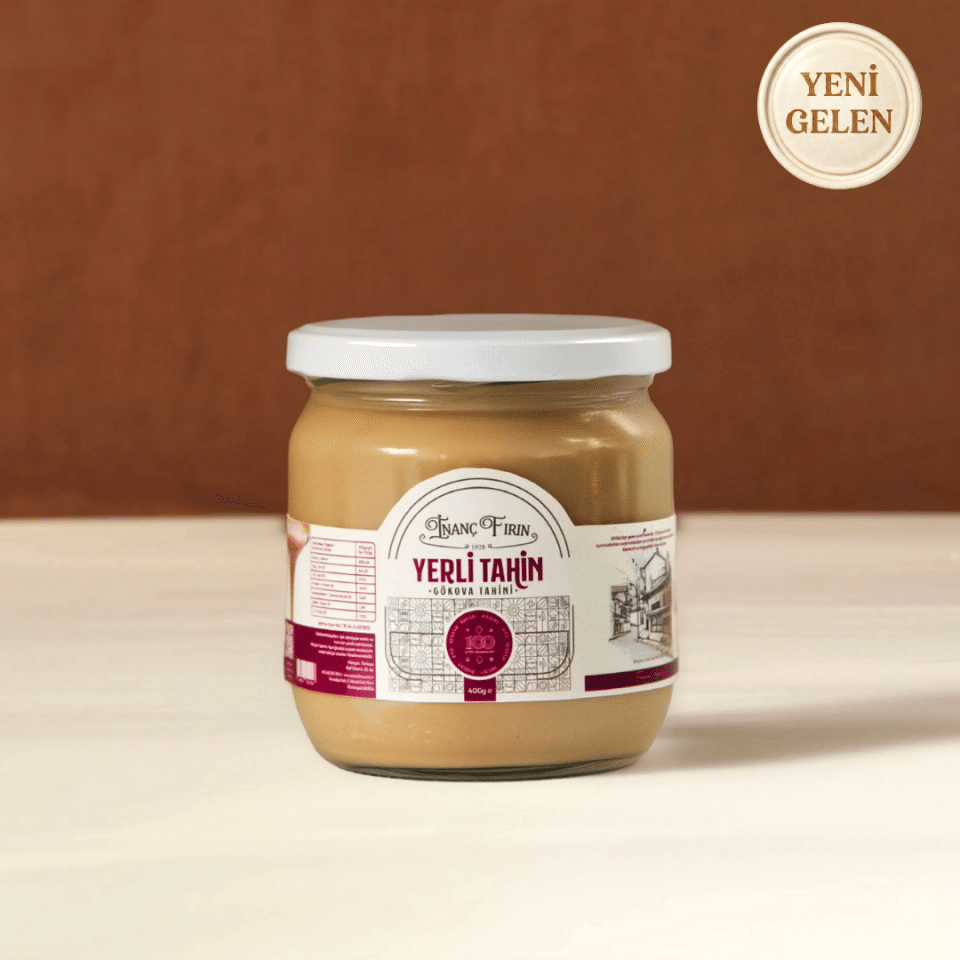 Tek Kavrulmuş Yerli Tahin 400 gr - Taş Değirmen Üretimi