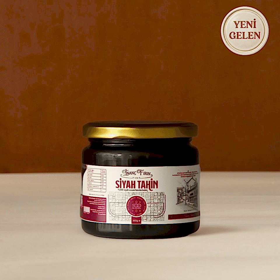 Siyah Tahin 300 gram -  Taş Değirmen Üretimi