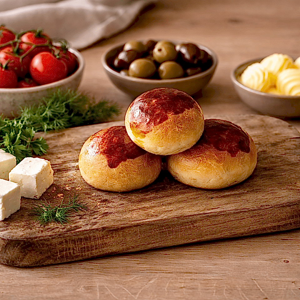 20'li Mini Hamburger Ekmeği